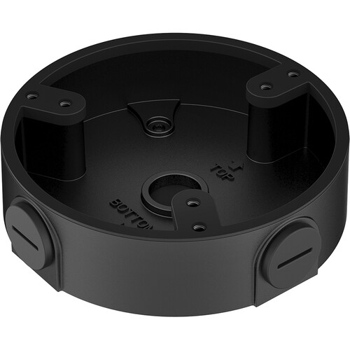 Protect your security camera's cables from the elements and vandalism with Eyemax Black CJB-E137-B junction box.