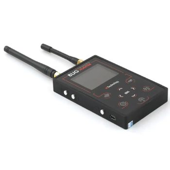 Protect your high-risk environment with BH04PRO - a powerful TSCM detection system. Real-time monitoring of unauthorized transmissions up to 8 GHz Side View.