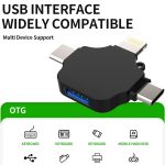Upgrade your phone or tablet's capabilities with an OTG adapter! Easily connect USB devices and transfer data through your charging port. Shop now!