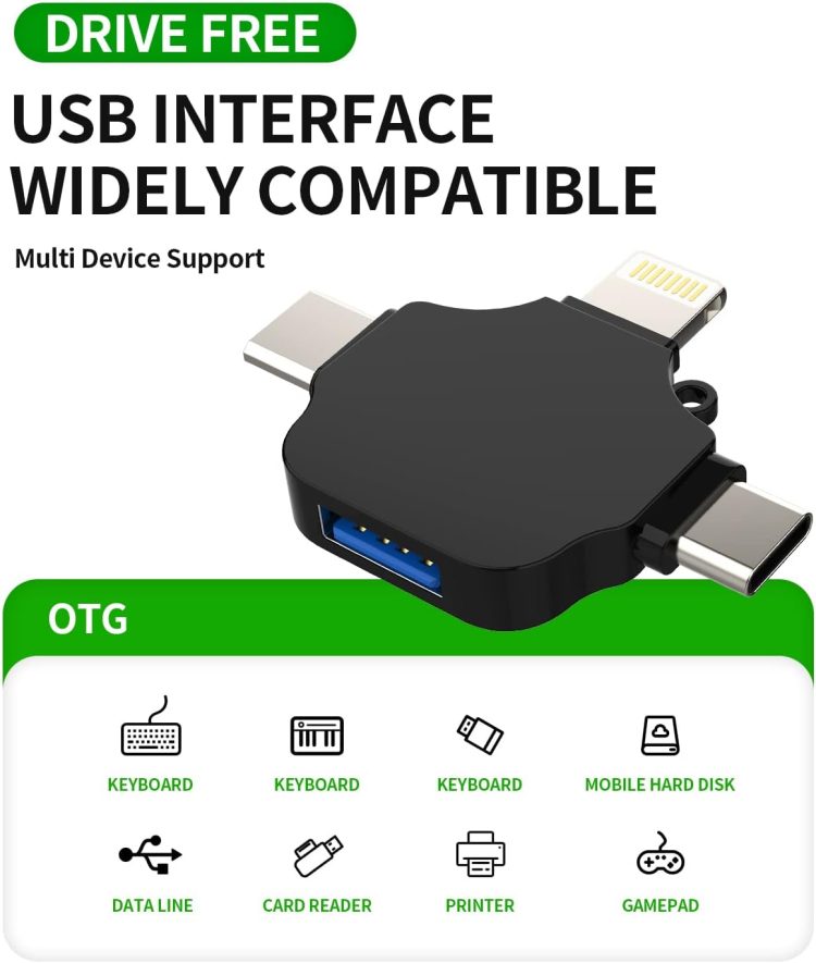Upgrade your phone or tablet's capabilities with an OTG adapter! Easily connect USB devices and transfer data through your charging port. Shop now!