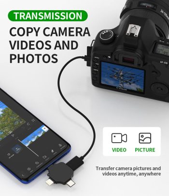 Upgrade your phone or tablet's capabilities with an OTG adapter! Easily connect USB devices and transfer data through your charging port. Shop now!