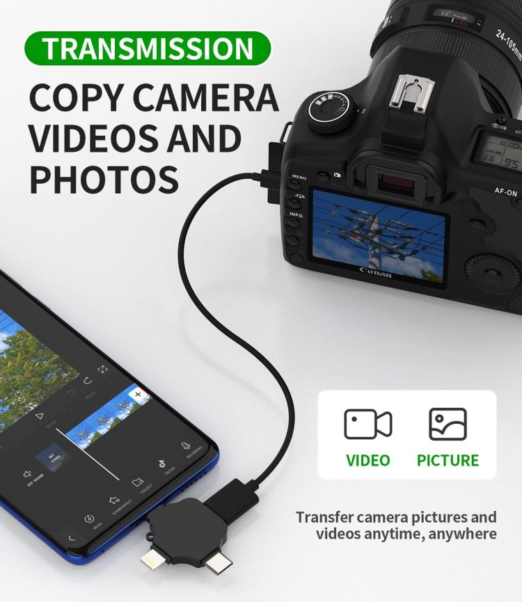 Upgrade your phone or tablet's capabilities with an OTG adapter! Easily connect USB devices and transfer data through your charging port. Shop now!