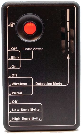 Protect Your Privacy with the LawMate RD-30 RF Detector to Find Hidden Cameras, Bugs, and GPS Trackers with Ease Front View