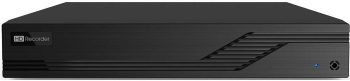 Upgrade your security system with ENS ED8004H5-BN2, a 4-channel, 5MP hybrid DVR with 4 analog and 2 IP camera inputs and efficient H.265 compression. It is NDAA compliant and perfect for homes, businesses, and government facilities Front View.