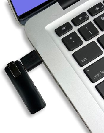 Capture high-quality audio discreetly with K-ULTRA-OTG Tiny Wearable Audio Recorder 8 GB. Ultra-compact, one-touch recording, and OTG support Connected to PC