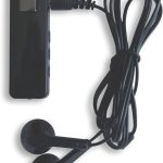 Capture high-quality audio discreetly with K-ULTRA-OTG Tiny Wearable Audio Recorder 8 GB. Ultra-compact, one-touch recording, and OTG support Connected to Headphones