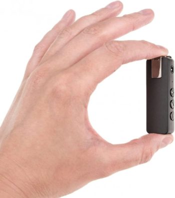 Capture high-quality audio discreetly with K-ULTRA-OTG Tiny Wearable Audio Recorder 8 GB. Ultra-compact, one-touch recording, and OTG support Held in Hand