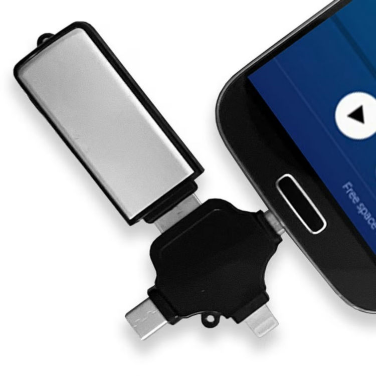 Get high-quality audio recordings with the PBNUSB16-OTG, an entry-level recorder that looks like a USB drive. 16 GB storage, OTG support, and effortless operation make it perfect for close-range conversations. Compatible with Android, iOS, Windows, and MAC. Upgrade your recording game today Inserted in Phone