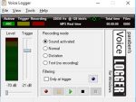 Capture and manage audio recordings on Windows with the Paraben Consumer PBN-VL4W Voice Logger. AI compatibility for advanced analysis and data management Interface.