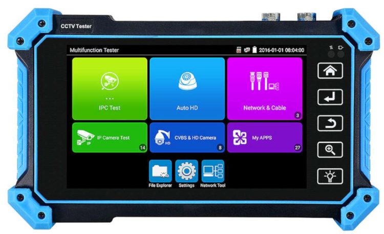 Efficiently install and maintain surveillance systems with the LD-M9500 CCTV camera tester. Supports multiple formats and high-resolution display.