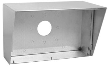 Upgrade your DoorBird D1812 with the Pedestal Pro 95HOO-DOOR-01-304, a durable and weather-resistant housing unit made of 16-gauge brushed stainless steel. Perfect for outdoor use at pedestrian or vehicular access points Dimensions. Shop now!