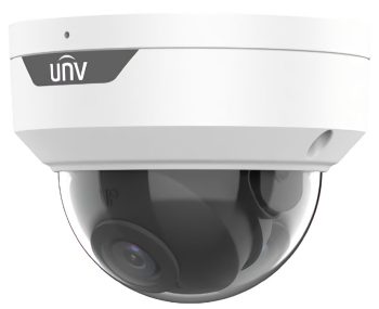 Upgrade your security with the Uniview IPC322LB-AF28WK-G 2MP Wi-Fi Fixed Dome IP Network Camera. Vandal-resistant, with built-in Wi-Fi and microphone, this camera offers high-quality surveillance day and night. Perfect for discreet installations, it's also NDAA compliant and can be easily integrated into existing systems. With a wide field of view and advanced features like infrared intensity adjustment, this camera is a smart choice for any indoor or outdoor setting Left View. Get yours now and enjoy peace of mind.