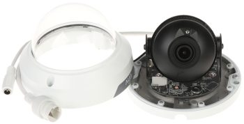 Upgrade your security with the Uniview IPC322LB-AF28WK-G 2MP Wi-Fi Fixed Dome IP Network Camera. Vandal-resistant, with built-in Wi-Fi and microphone, this camera offers high-quality surveillance day and night. Perfect for discreet installations, it's also NDAA compliant and can be easily integrated into existing systems. With a wide field of view and advanced features like infrared intensity adjustment, this camera is a smart choice for any indoor or outdoor setting Cover Off. Get yours now and enjoy peace of mind.