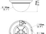 Upgrade your security with the Uniview IPC322LB-AF28WK-G 2MP Wi-Fi Fixed Dome IP Network Camera. Vandal-resistant, with built-in Wi-Fi and microphone, this camera offers high-quality surveillance day and night. Perfect for discreet installations, it's also NDAA compliant and can be easily integrated into existing systems. With a wide field of view and advanced features like infrared intensity adjustment, this camera is a smart choice for any indoor or outdoor setting dimensions. Get yours now and enjoy peace of mind.