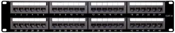 Upgrade your network with Collsam's CN-PP-6P48UA 48-port keystone patch panel. CAT6 is unshielded from flexible connections and easy changes.