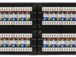 Upgrade your network with Collsam's CN-KD-PP6-06 Wall-Mount 19IN CAT6 Patch Panel. With 48 ports and a 2U form factor, it's perfect for organized and flexible cable management. Supports speeds up to 1 Gigabit Ethernet Back. #networking #cablemanagement