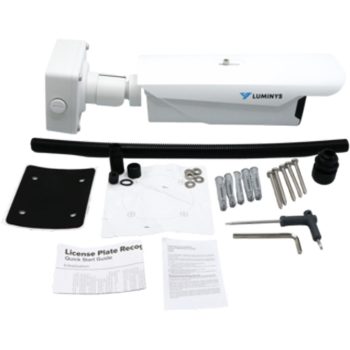 Luminys N9L-4RAL is a 4MP outdoor network license plate recognition (LPR) bullet camera