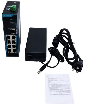 Upgrade your security infrastructure with Luminys SUL-10MLA, an 8-port unmanaged PoE switch with extended range and support for various PoE standards. Simplify installation and power management for your surveillance systems.