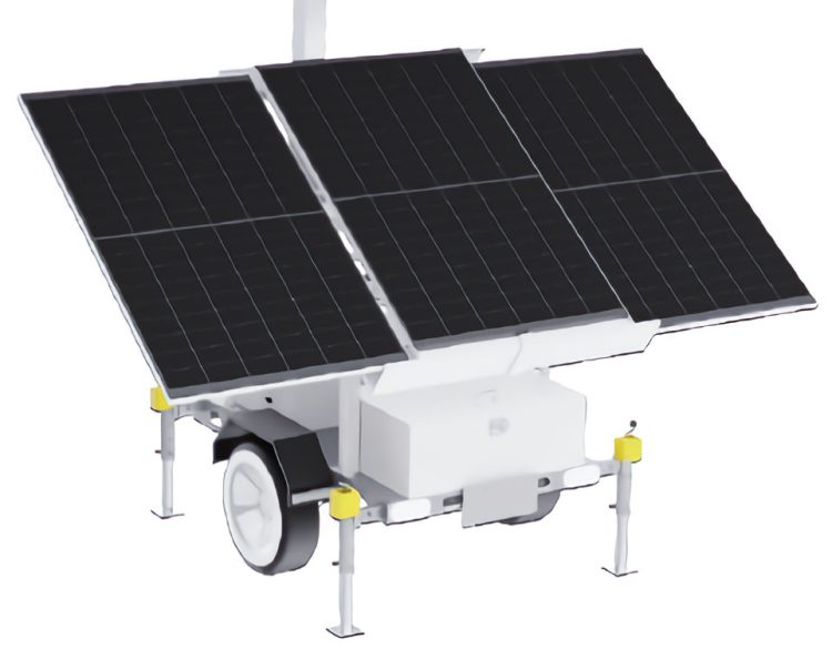 Protect your property with LumiGuardian Solar Security Trailer TG-113A. Featuring durable construction, advanced technology, and 7-10 days of autonomous power, this single axle trailer is the ultimate solution for all your security needs. With features like retractable mast, cloud-based recording, corrosion protection, flashing lights, floodlight, and speakers, it offers maximum deterrence against intruders. Plus, it's resistant against strong winds and has an IP67 rating for added durability. DOT approved and compatible with third-party cameras, this trailer is a reliable choice for complete security. Get yours now for a full solar security solution! 460-Watt Monocrystalline PERC Silicon Solar Panels.