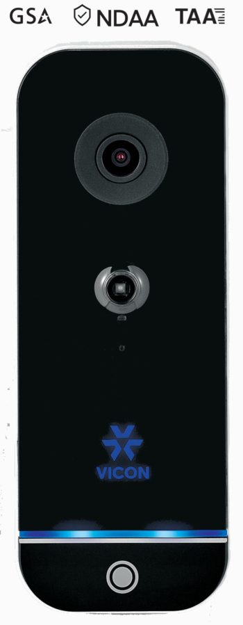 Experience secure and convenient access control with Vicon VA-UIR02A, the all-in-one Unified Intercom Reader with 3D face verification and AI camera.