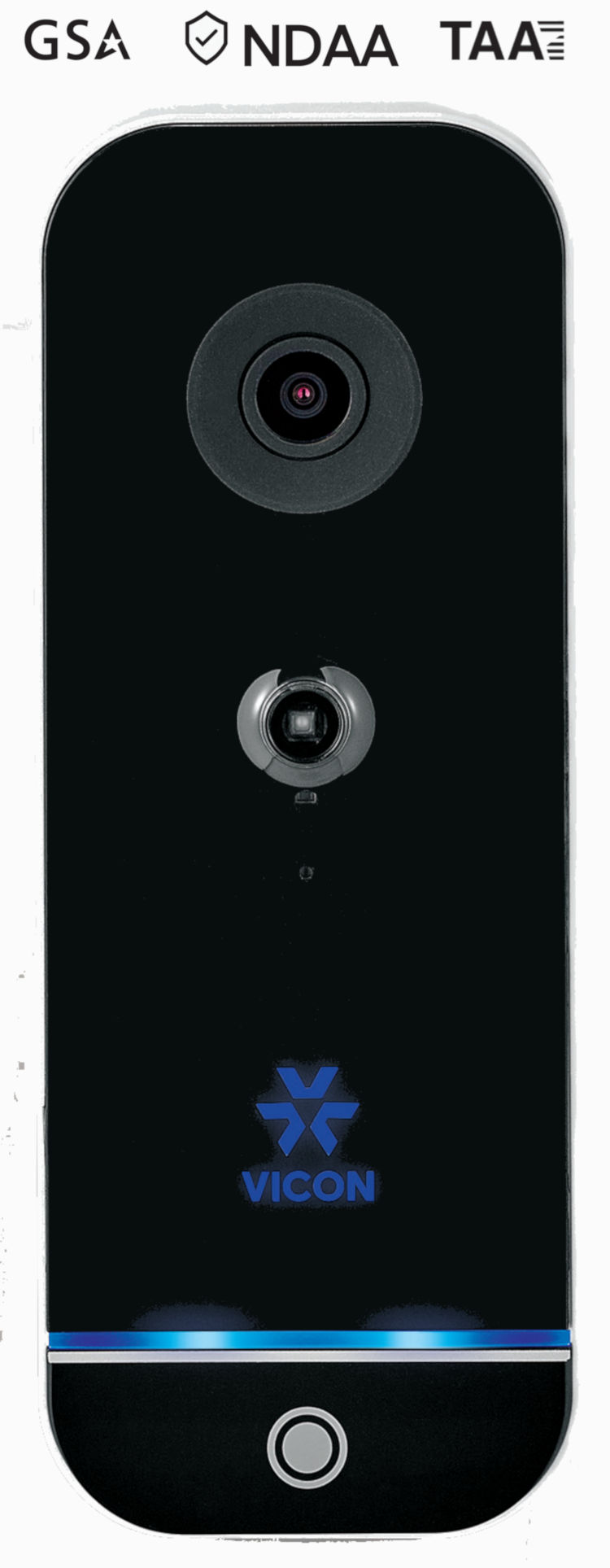 Experience secure and convenient access control with Vicon VA-UIR02A, the all-in-one Unified Intercom Reader with 3D face verification and AI camera.