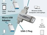 Effortlessly back up and organize your photos and videos with the PBN-OU-128 Photo Backup Stick Omega. Compatible with all devices and includes automatic backup and duplicate removal. No subscriptions, just a one-time purchase. View and edit photos with the built-in software Compatibility.