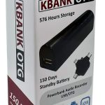 Get the ultimate covert recording tool with the PBN-Tec K-BANK Long Life Covert Audio Recorder. With up to 150 days of standby time and 576 hours of recording, it's perfect for discreetly capturing audio. Plus, its power bank disguise makes it even more inconspicuous. Order now and never miss a moment.
