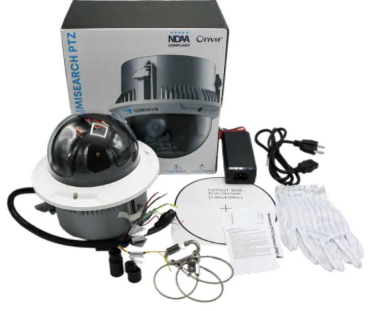 Upgrade your indoor surveillance with Luminys P5C-4SA32, a 4MP PTZ IP camera featuring LumiSearch+, LumiTracking, and LumiAnalytics technology for rapid target identification and advanced AI capabilities. With 32x optical zoom and IK10 vandal-resistant protection, this professional-grade camera is perfect for retail stores, offices, and other indoor facilities. Plus, it's NDAA compliant and offers multiple video compression options for efficient storage. Power it via 24 VDC or PoE+ for added convenience. Get the ultimate solution for long-distance video security with Luminys P5C-4SA32, Package Component.