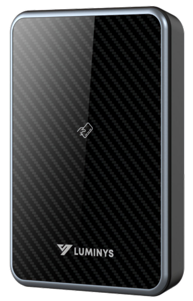 Enhance your security and access control systems with the Luminys RD1CW Waterproof Access Reader. Designed for MIFARE (IC) cards, it offers robust features and IP66 protection for indoor and outdoor use. Versatile with RS-485 and Wiegand protocols, plus an anti-tampering alarm for added security. Easy surface-mount installation Left Side View.