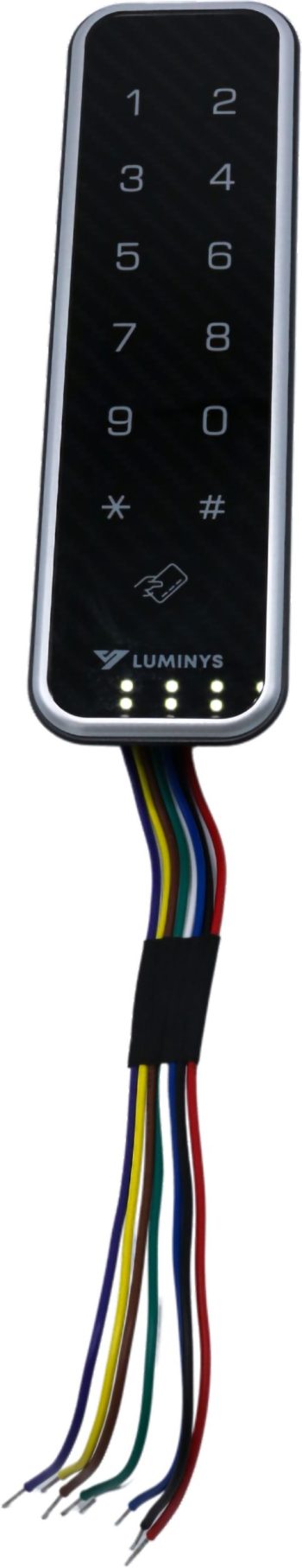 Secure your property with the Luminys RD1PN Mullion Keypad Access Reader. This versatile device offers multiple authentication methods, IP66 ingress protection, and NDAA compliance for reliable access control Front Wire Harness.