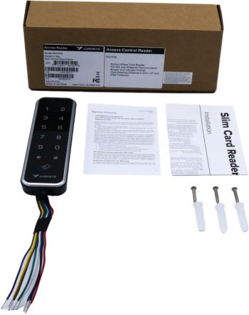Secure your property with the Luminys RD1PN Mullion Keypad Access Reader. This versatile device offers multiple authentication methods, IP66 ingress protection, and NDAA compliance for a reliable access control Package.