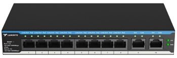 Upgrade your network with the Luminys SML-10GPA, an 8-port PoE++ cloud-managed switch designed for security cameras and wireless access points. With a 110W power budget and extended PoE signal, this switch offers flexible management and reliable operation in any environment. NDAA compliant and built to last, it's the perfect choice for professional network deployments.