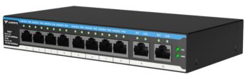 Upgrade your network with the Luminys SML-10GPA, an 8-port PoE++ cloud-managed switch designed for security cameras and wireless access points. With a 110W power budget and extended PoE signal, this switch offers flexible management and reliable operation in any environment. NDAA compliant and built to last, it's the perfect choice for professional network deployments.