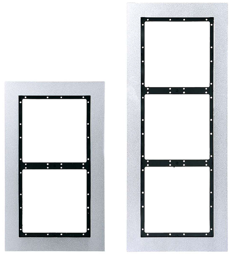 Enhance your outdoor intercom system with Eyemax DA-EAM42-PN0-S. This durable front panel protects and mounts various modules for a customizable setup.