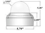 Protect your property with the Eyemax UVI-P4542V dome security camera. Featuring 4.2MP Ultra HD video, a waterproof and vandal-resistant design, and advanced IR technology for clear footage day and night. Available in Ivory or White. Order now!