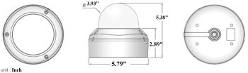 Protect your property with the Eyemax UVI-P4542V dome security camera. Featuring 4.2MP Ultra HD video, a waterproof and vandal-resistant design, and advanced IR technology for clear footage day and night. Available in Ivory or White. Order now!