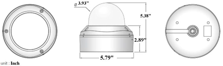 Protect your property with the Eyemax UVI-P4542V dome security camera. Featuring 4.2MP Ultra HD video, a waterproof and vandal-resistant design, and advanced IR technology for clear footage day and night. Available in Ivory or White. Order now!