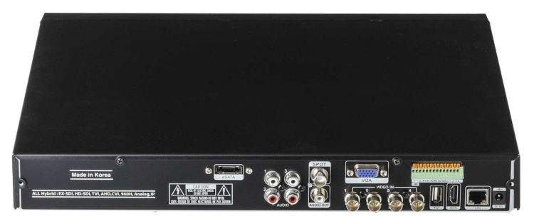 Upgrade your surveillance game with the Eyemax UVST-MAGIC-QX04 4-channel Octa-Brid DVR. Supports multiple camera technologies and 4K video output for high-resolution monitoring. Equipped with advanced features like H.265 compression, motion detection, and Time Division Multiplexing. Compatible with various platforms for live viewing and searching. Made in Korea for professional-grade quality.