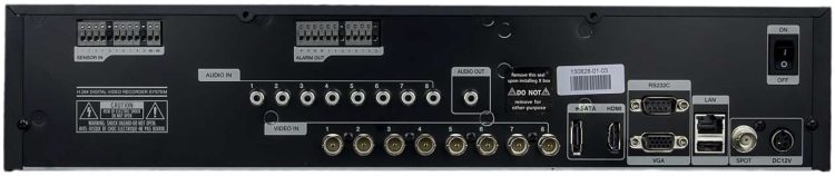 Upgrade your surveillance system with the Eyemax XVST-MAGIC-08PR DVR. Auto-detects multiple video signal types, supports full HD, and offers 240fps recording. Includes 4 internal SATA drive bays and 1 eSATA port for unlimited storage. Compatible with mobile apps and Windows-based CMS. Bundled with 3-year Seagate Rescue Data Recovery Service.