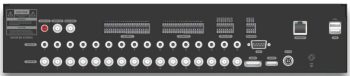Secure your property with the Eyemax XVST-PRO-K5616, a 16-channel hybrid DVR system with HD-SDI and analog camera support. Real-time recording and remote viewing make it a top choice for surveillance. #Eyemax #DVR #Security