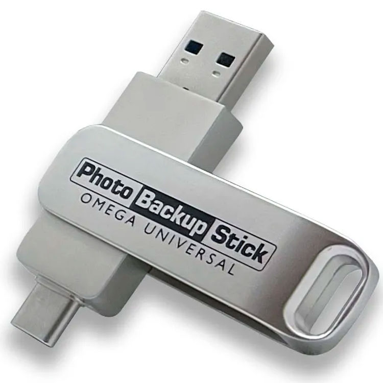 Effortlessly back up and store your precious memories with the PBN-TEC PBN-OU-64 Omega Photo Backup Stick. Compatible with all devices and offers 64GB of storage. Say goodbye to complicated cloud services and subscription fees.