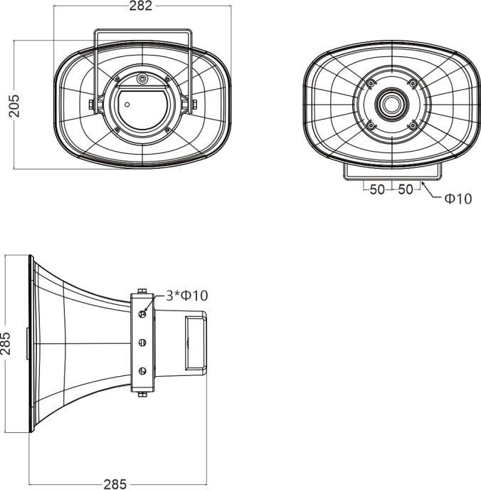 Upgrade your security and public address systems with the Uniview IPS302030-S outdoor IP horn speaker. With 30W power, two-way audio, and PoE support, it's perfect for long-distance coverage and real-time communication. Plus, its rugged design and broad compatibility make it a top choice for any surveillance or VoIP setup. Order now for simplified installation and proactive deterrence in any environment.