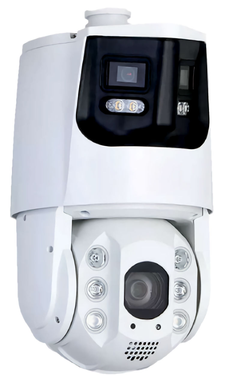Enhance your outdoor security with Eyemax NPT-IR-EP4232-S1S, a 4MP PTZ camera featuring AI-powered functions, 32x zoom, and dual light technology. Enjoy detailed views and active deterrence with sound and light warnings. Compatible with ONVIF protocols and suitable for harsh weather conditions. #Eyemax #PTZcamera #AItechnology