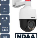 Upgrade your surveillance game with Eyemax NPT-R52D-YLW04, a 5MP IP PTZ camera with active deterrence features and 4x optical zoom. Get clear images even in low light and high-contrast settings. Trust in its auto-tracking and sound alarm for enhanced security. Order now!