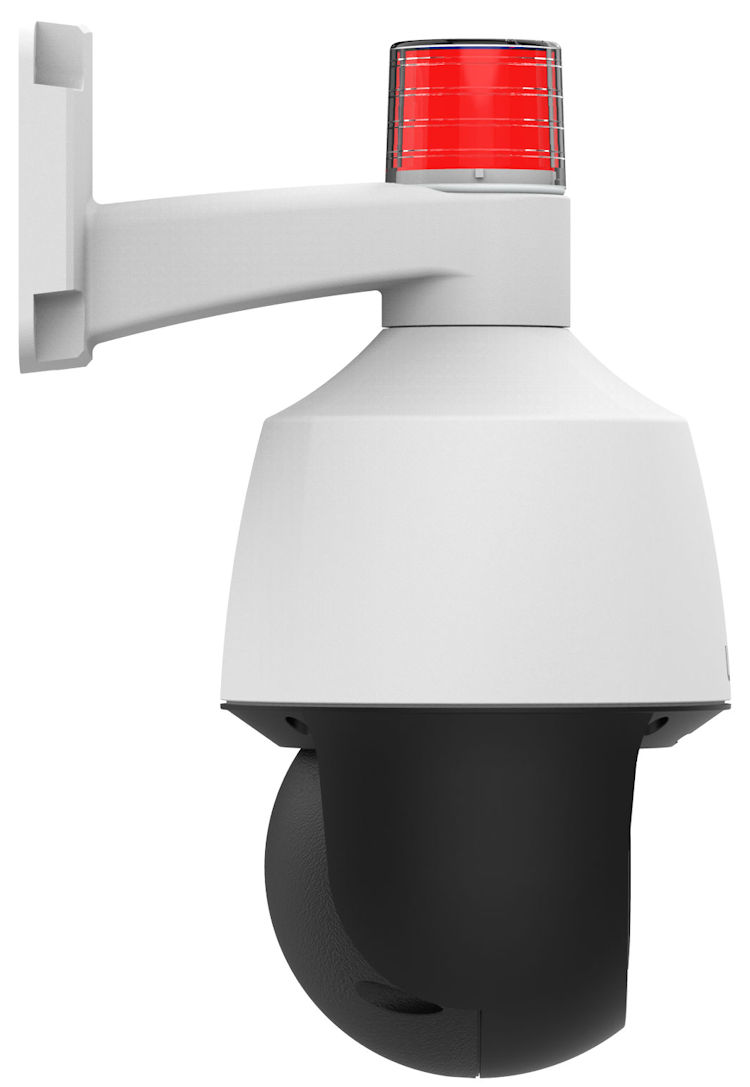 Upgrade your surveillance game with Eyemax NPT-R52D-YLW04, a 5MP IP PTZ camera with active deterrence features and 4x optical zoom. Get clear images even in low light and high-contrast settings. Trust in its auto-tracking and sound alarm for enhanced security. Order now!