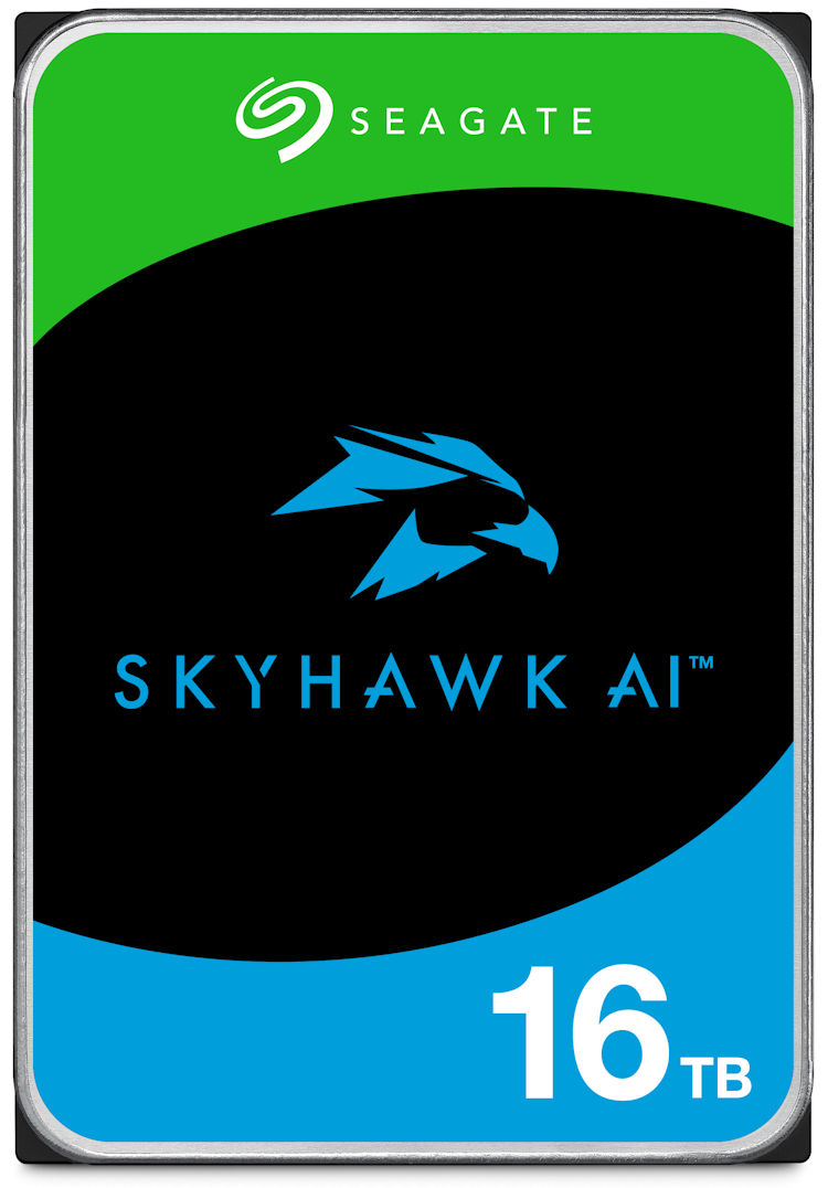 Upgrade your surveillance system with the Seagate SkyHawk ST16000VE002 16 TB hard drive. Designed for 24/7 use with AI video analytics, 7200 RPM speed, and ImagePerfect™ AI Firmware for zero dropped frames. Includes a 3-year Rescue Data Recovery Service plan for added peace of mind.
