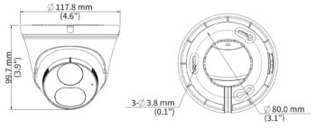 Upgrade your surveillance with the Uniview UAC-T142-AF28M-DL, a 2-megapixel ColorHunter Smart Dual Light Turret Analog Camera. Enjoy clear imaging, intelligent lighting, and versatile mounting options. IP67 Ingress Protection for outdoor use. Compliant with CE and FCC standards.