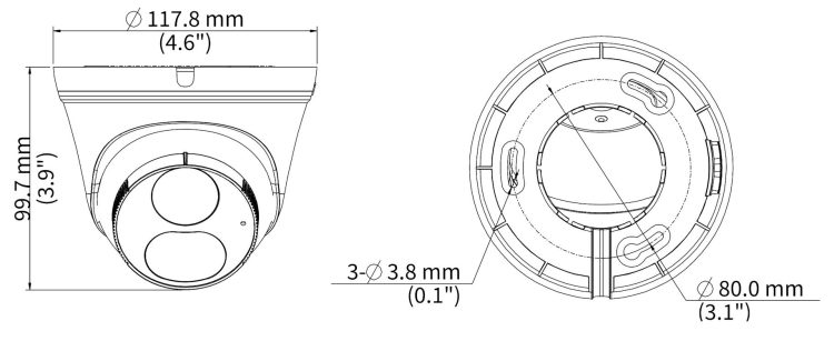 Upgrade your surveillance with the Uniview UAC-T142-AF28M-DL, a 2-megapixel ColorHunter Smart Dual Light Turret Analog Camera. Enjoy clear imaging, intelligent lighting, and versatile mounting options. IP67 Ingress Protection for outdoor use. Compliant with CE and FCC standards.