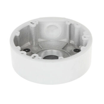 Protect your fixed dome and turret cameras from weather and vandalism with the Uniview TR-JB03-I-IN junction box. Durable and NDAA-compliant.