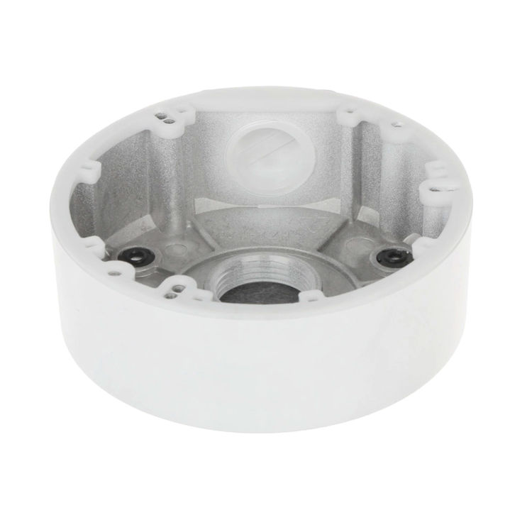 Protect your fixed dome and turret cameras from weather and vandalism with the Uniview TR-JB03-I-IN junction box. Durable and NDAA-compliant.